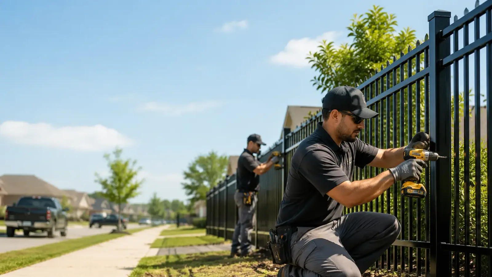 Metal Fence Installation in Reddell, LA